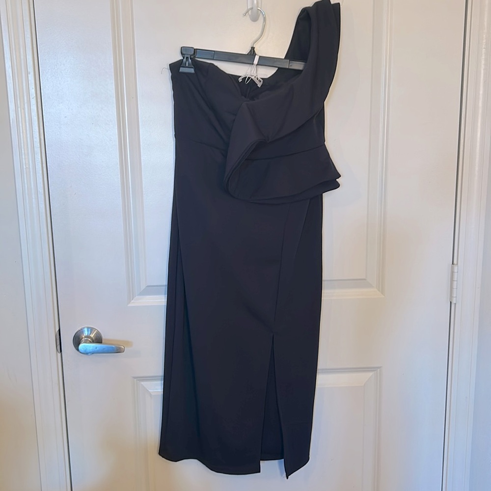 Ecowish Navy Cocktail Dress